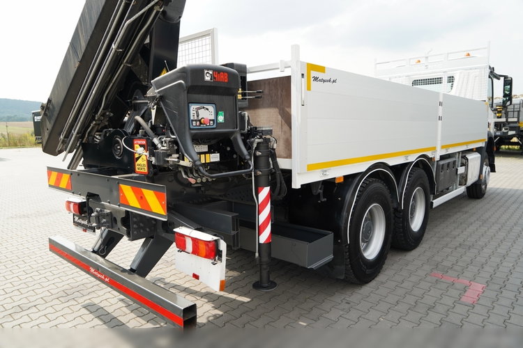 Mercedes / AROCS 2640 / 6x4 / SKRZYNIOWY - 6, 5 M / HDS HIAB XS 144 / wysów: 12, 5 M / EURO 6 / STEROWANIE RADIOWE / ROTATOR / OPONY 100 % / zdjęcie 19