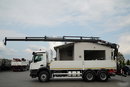Mercedes / AROCS 2640 / 6x4 / SKRZYNIOWY - 6, 5 M / HDS HIAB XS 144 / wysów: 12, 5 M / EURO 6 / STEROWANIE RADIOWE / ROTATOR / OPONY 100 % / zdjęcie 4