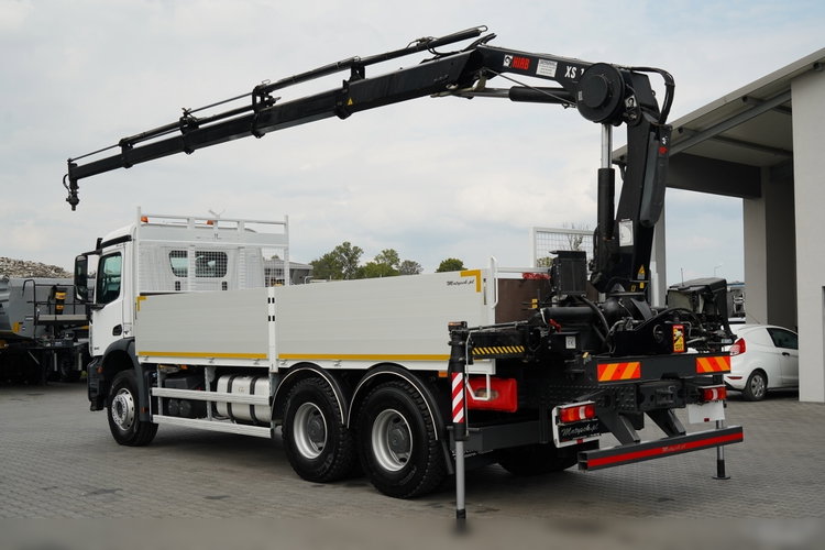 Mercedes / AROCS 2640 / 6x4 / SKRZYNIOWY - 6, 5 M / HDS HIAB XS 144 / wysów: 12, 5 M / EURO 6 / STEROWANIE RADIOWE / ROTATOR / OPONY 100 % / zdjęcie 5