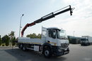 Mercedes / AROCS 2643 / 6x2 / SKRZYNIOWY - 6.4 M / HDS palfinger pk 20001-k - wysów: 10.2 M / OŚ PODNOSZONA / STEROWANIE RADIOWE / ROTATOR / WIDŁY / OPONY 100 % / 2017 ROK zdjęcie 2