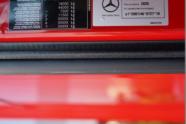 Mercedes ACTROS 1845 / BIG SPACE / 2020 / PO KONTRAKCIE SERWISOWYM zdjęcie 35