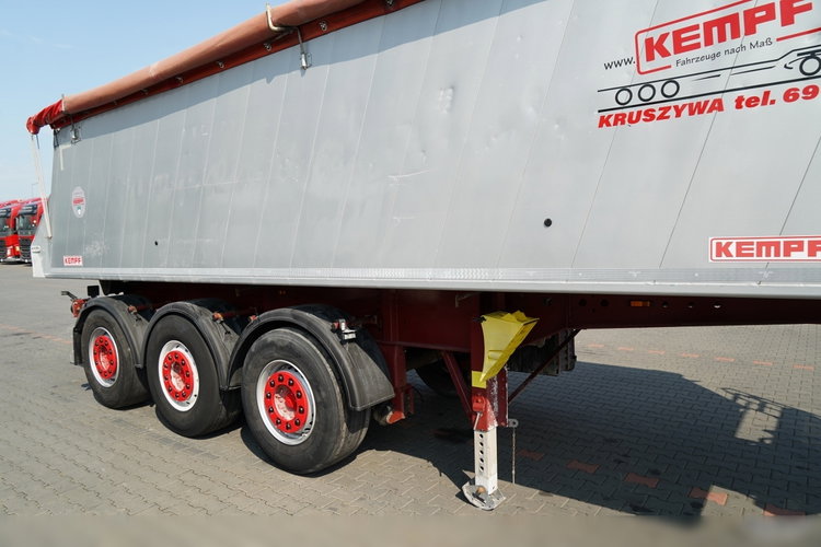 KEMPF WYWROTKA / ALUMINIOWA / 25 m3 / OSIE MERCEDES / OŚ PODNOSZONA zdjęcie 9