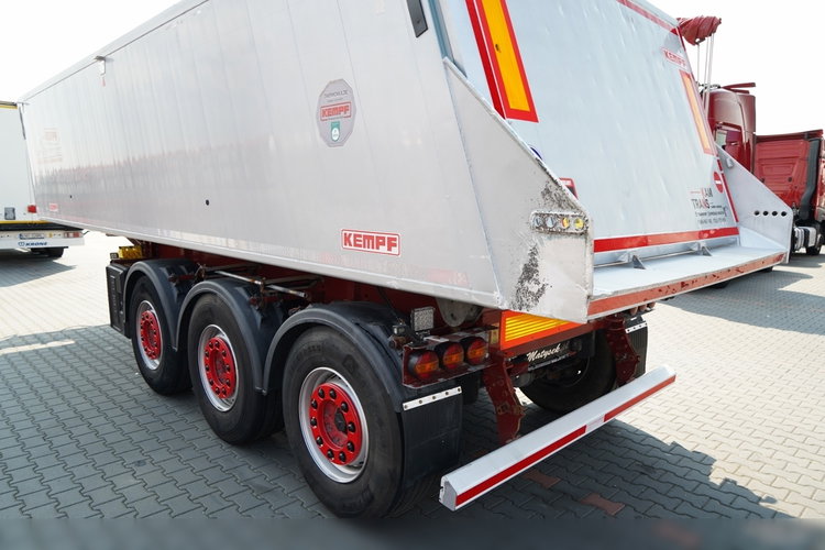KEMPF WYWROTKA / ALUMINIOWA / 25 m3 / OSIE MERCEDES / OŚ PODNOSZONA zdjęcie 11