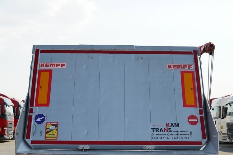 KEMPF WYWROTKA / ALUMINIOWA / 25 m3 / OSIE MERCEDES / OŚ PODNOSZONA zdjęcie 12