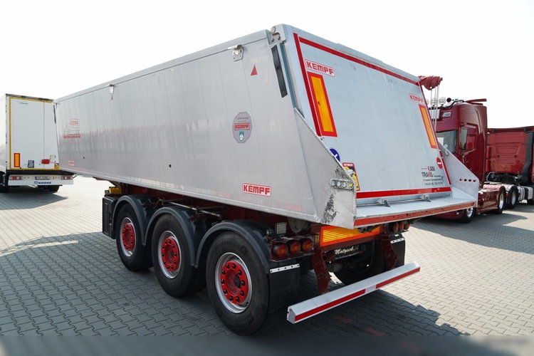 KEMPF WYWROTKA / ALUMINIOWA / 25 m3 / OSIE MERCEDES / OŚ PODNOSZONA zdjęcie 5
