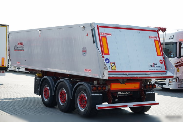 KEMPF WYWROTKA / ALUMINIOWA / 25 m3 / OSIE MERCEDES / OŚ PODNOSZONA zdjęcie 6