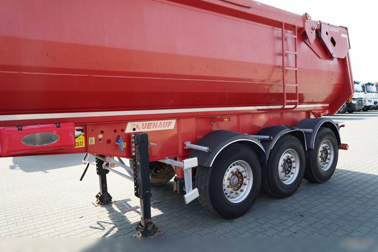 Fruehauf WYWROTKA STALOWA  / 28 m3/ HYDROKLAPA / AUTOMATYCZNA PLANDEKA / OŚ PODNOSZONA / zdjęcie 10