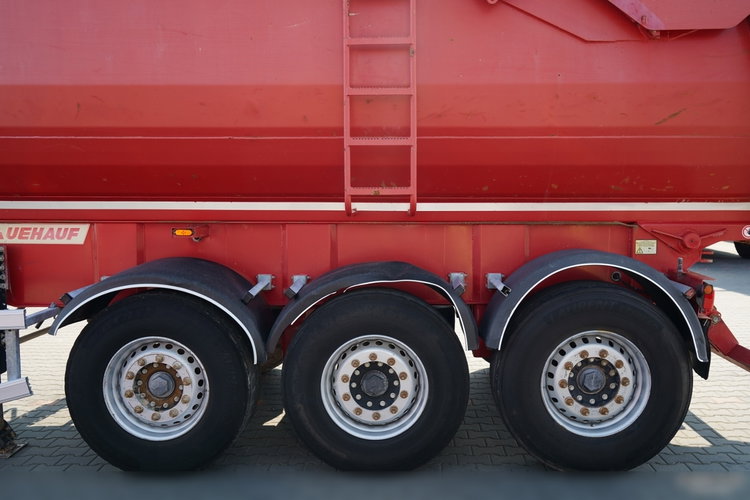 Fruehauf WYWROTKA STALOWA  / 28 m3/ HYDROKLAPA / AUTOMATYCZNA PLANDEKA / OŚ PODNOSZONA / zdjęcie 14