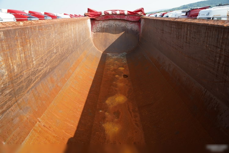 Fruehauf WYWROTKA STALOWA  / 28 m3/ HYDROKLAPA / AUTOMATYCZNA PLANDEKA / OŚ PODNOSZONA / zdjęcie 16