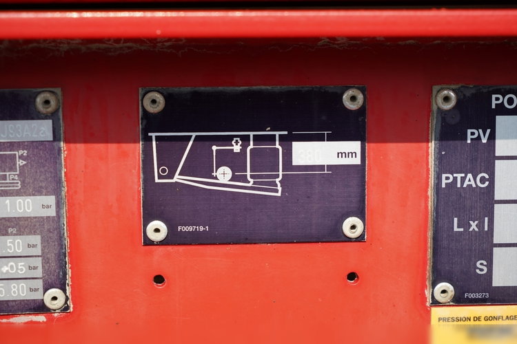 Fruehauf WYWROTKA STALOWA  / 28 m3/ HYDROKLAPA / AUTOMATYCZNA PLANDEKA / OŚ PODNOSZONA / zdjęcie 20