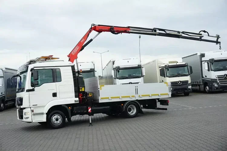 MAN TGL / 12.250 / SKRZYNIOWY + HDS / FASSI F 65 / PILOT zdjęcie 4