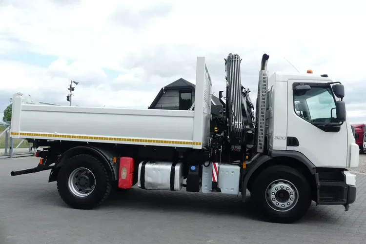 Volvo FE 320 / WYWROTKA + HDS HIAB 122 SKŁADANY W Z / zdjęcie 10