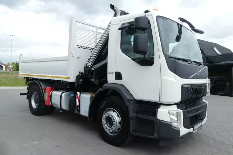 Volvo FE 320 / WYWROTKA + HDS HIAB 122 SKŁADANY W Z / zdjęcie 11