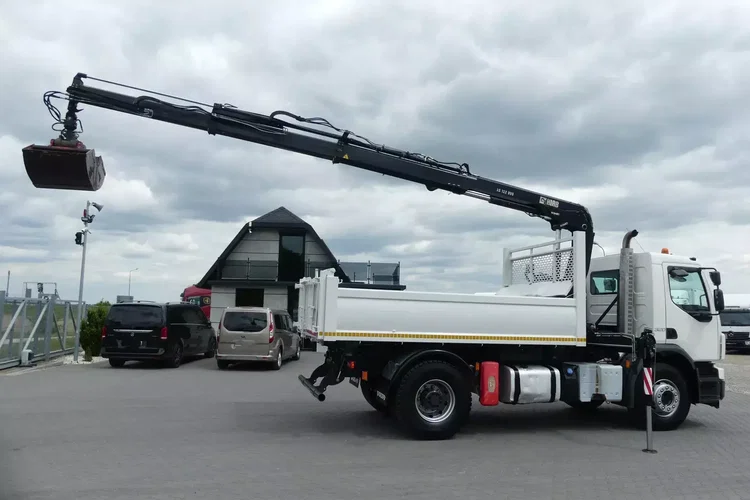 Volvo FE 320 / WYWROTKA + HDS HIAB 122 SKŁADANY W Z / zdjęcie 4