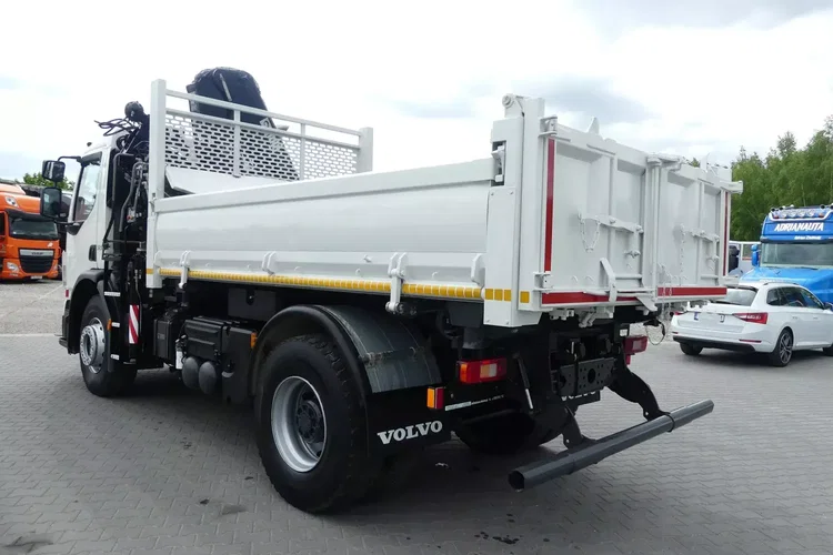 Volvo FE 320 / WYWROTKA + HDS HIAB 122 SKŁADANY W Z / zdjęcie 8