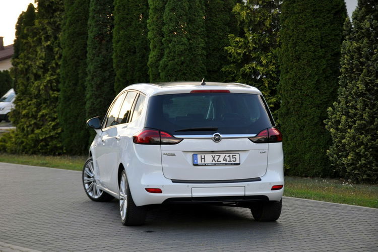 Opel Zafira 2.0d(165KM) Bi-Xenon Led Panorama Navi Kamera 7-Foteli Skóry Alu19"ASO zdjęcie 15