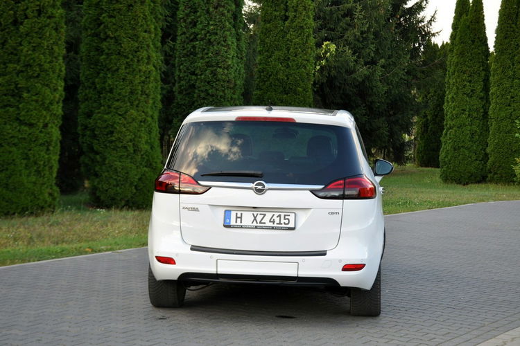 Opel Zafira 2.0d(165KM) Bi-Xenon Led Panorama Navi Kamera 7-Foteli Skóry Alu19"ASO zdjęcie 7