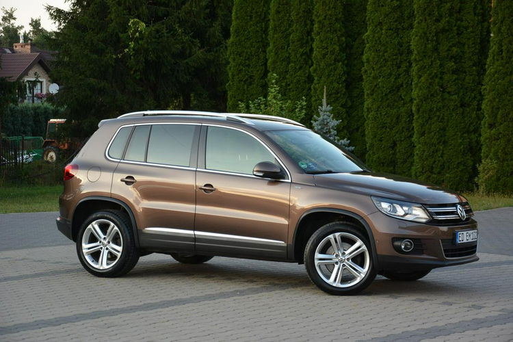 Volkswagen Tiguan Lift Toffee Brown bi-xenon Ledy Navi Kamera 2xParktr. Park Assist ASO zdjęcie 13
