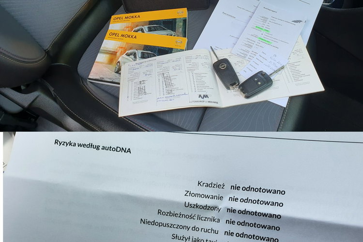 Opel Mokka 1.4T 140KM # Cosmo # NAVI # Climatronic # Kamera # Super Stan zdjęcie 28