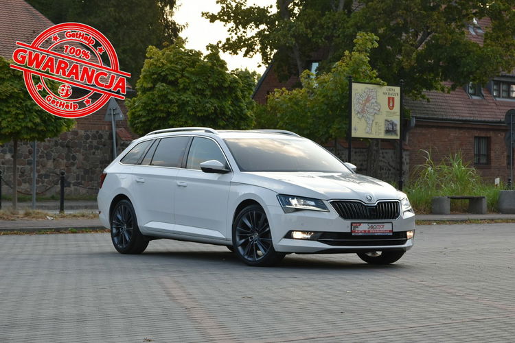 Skoda Superb 2.0TDi 150KM DSG 2019r. FullLED Skóra Blis NAVi Rolety Wentyle zdjęcie 1