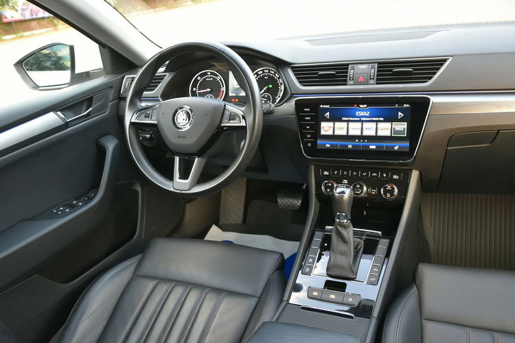 Skoda Superb 2.0TDi 150KM DSG 2019r. FullLED Skóra Blis NAVi Rolety Wentyle zdjęcie 11