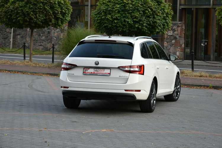 Skoda Superb 2.0TDi 150KM DSG 2019r. FullLED Skóra Blis NAVi Rolety Wentyle zdjęcie 8