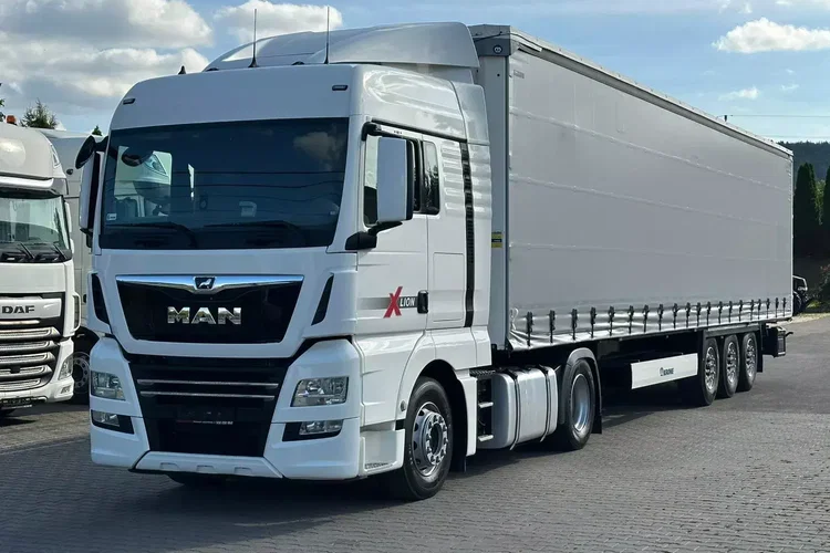 ZESTAW / MAN TGX 18.470 XLX / STANDARD / + KRONE FIRARNKA 2020 zdjęcie 1