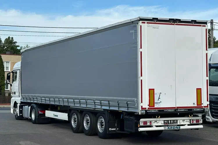 ZESTAW / MAN TGX 18.470 XLX / STANDARD / + KRONE FIRARNKA 2020 zdjęcie 2