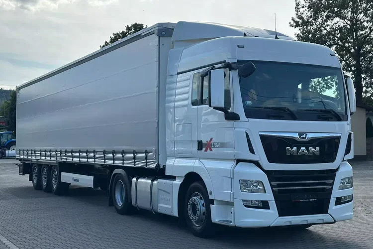 ZESTAW / MAN TGX 18.470 XLX / STANDARD / + KRONE FIRARNKA 2020 zdjęcie 4