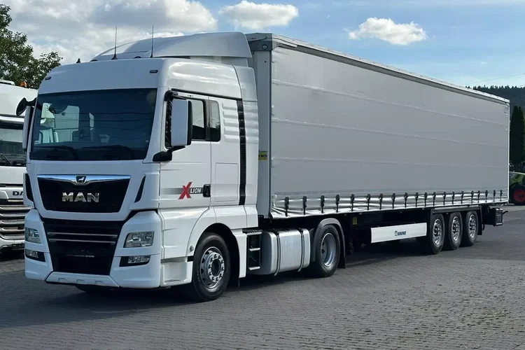 ZESTAW / MAN TGX 18.470 XLX / STANDARD / + KRONE FIRARNKA 2020 zdjęcie 5
