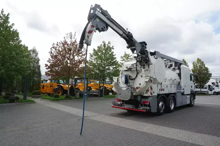 MAN TGS 26.360 E6 / Zabudowa WUKO Rivard 18 m3 / 115 tys. km / oś skrętna / 2 sztuki zdjęcie 13