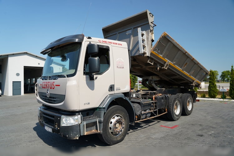 Renault KERAX 370 / 6x4 / WYWROTKA 2- STRONNA / HYDROBURTA / MANUAL zdjęcie 2