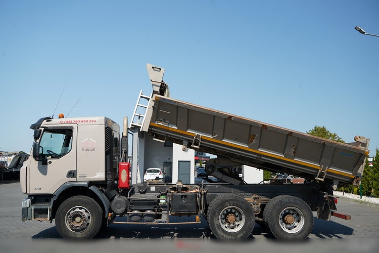 Renault KERAX 370 / 6x4 / WYWROTKA 2- STRONNA / HYDROBURTA / MANUAL zdjęcie 3