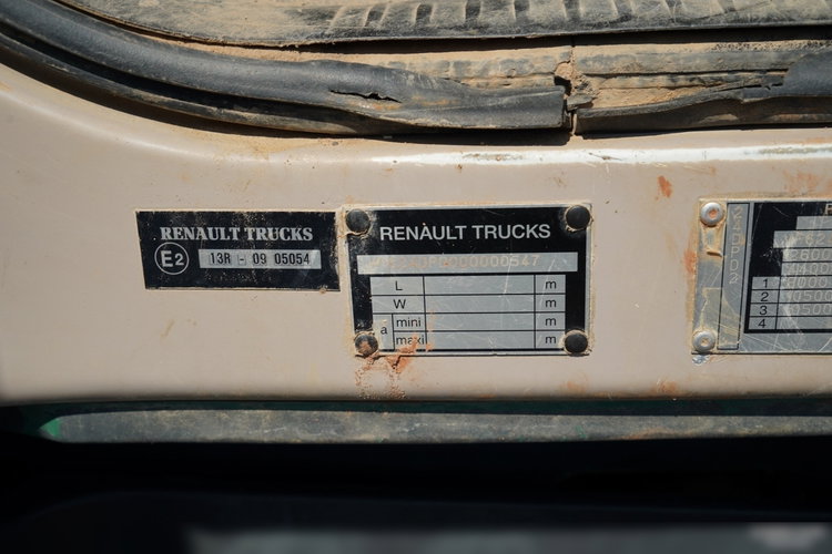 Renault KERAX 370 / 6x4 / WYWROTKA 2- STRONNA / HYDROBURTA / MANUAL zdjęcie 43