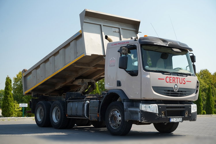 Renault KERAX 370 / 6x4 / WYWROTKA 2- STRONNA / HYDROBURTA / MANUAL zdjęcie 7