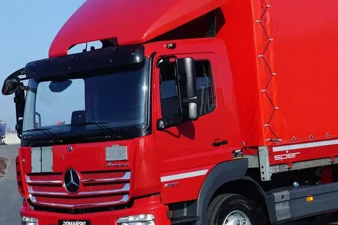 Mercedes ATEGO / 1527 / ACC / E 6 / BURTO - FIRANKA + WINDA / 18 PALET / ŁAD. 7880 KG zdjęcie 21