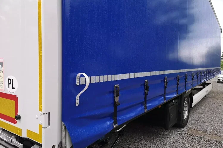 Krone MEGA / FIRANKA / 1 OŚ / DACH PODNOSZONY / IDEALNY STAN / zdjęcie 11