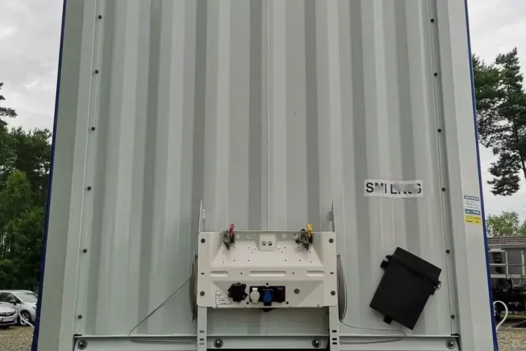 Krone MEGA / FIRANKA / 1 OŚ / DACH PODNOSZONY / IDEALNY STAN / zdjęcie 12