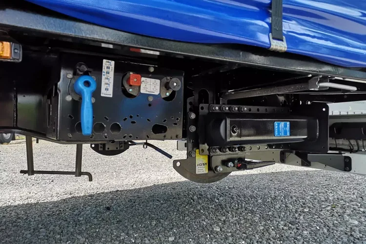 Krone MEGA / FIRANKA / 1 OŚ / DACH PODNOSZONY / IDEALNY STAN / zdjęcie 17