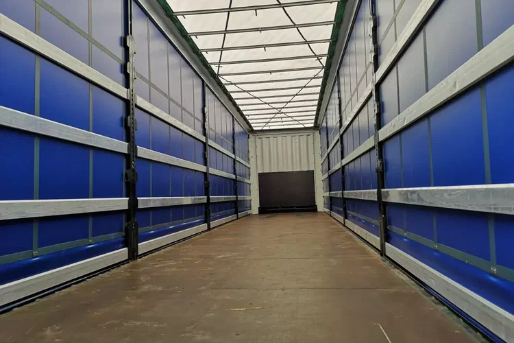 Krone MEGA / FIRANKA / 1 OŚ / DACH PODNOSZONY / IDEALNY STAN / zdjęcie 20