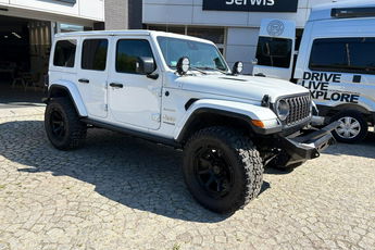 Jeep Wrangler LIMITED SAHARA / 2.0 272KM / DOINWESTOWANY / Salon Polska / FV 23%
