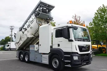 MAN TGS 26.360 E6 / Zabudowa WUKO Rivard 18 m3 / 90 tys. km / oś skrętna / 2 sztuki