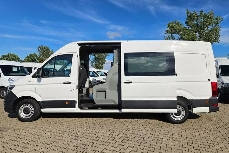 Volkswagen Crafter L3H2 119999zł NETTO Brygadówka 7 osób 2.0TDi/140KM zdjęcie 10