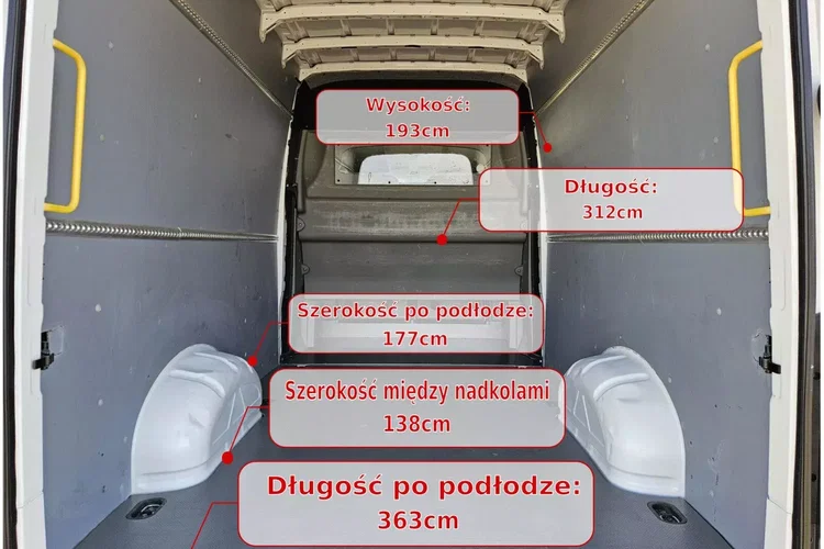 Volkswagen Crafter L3H2 119999zł NETTO Brygadówka 7 osób 2.0TDi/140KM zdjęcie 16