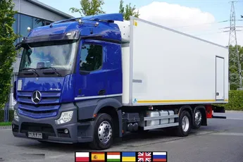 Mercedes Actros 2546 MP5 / Chłodnia Lecapitaine 20 EPAL / Multitemperatura / Carrier Supra 1150 MT