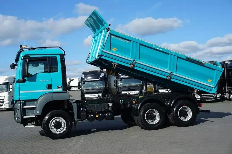 MAN TGS / 26.470 / E 6 / WYWROTKA / 6 X 6 / HYDROBURTA zdjęcie 3