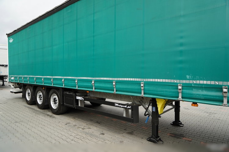 Schmitz -CARGOBULL / FIRANKA / STANDARD / DWIE OSIE PODNOSZONE /  WINDA ZAŁADOWCZA  - 2 000KG  / 2015 zdjęcie 9