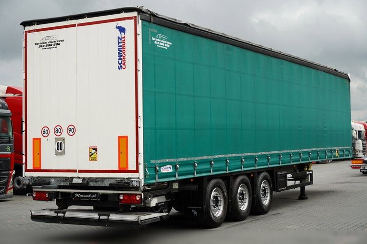 Schmitz -CARGOBULL / FIRANKA / STANDARD / DWIE OSIE PODNOSZONE /  WINDA ZAŁADOWCZA  - 2 000KG  / 2015 zdjęcie 2