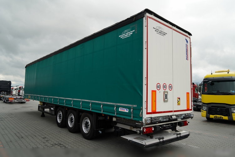 Schmitz -CARGOBULL / FIRANKA / STANDARD / DWIE OSIE PODNOSZONE /  WINDA ZAŁADOWCZA  - 2 000KG  / 2015 zdjęcie 5