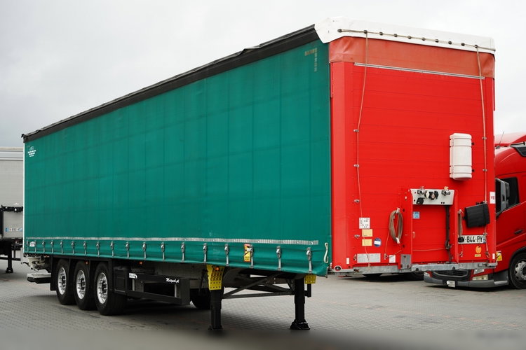 Schmitz -CARGOBULL / FIRANKA / STANDARD / DWIE OSIE PODNOSZONE /  WINDA ZAŁADOWCZA  - 2 000KG  / 2015 zdjęcie 8